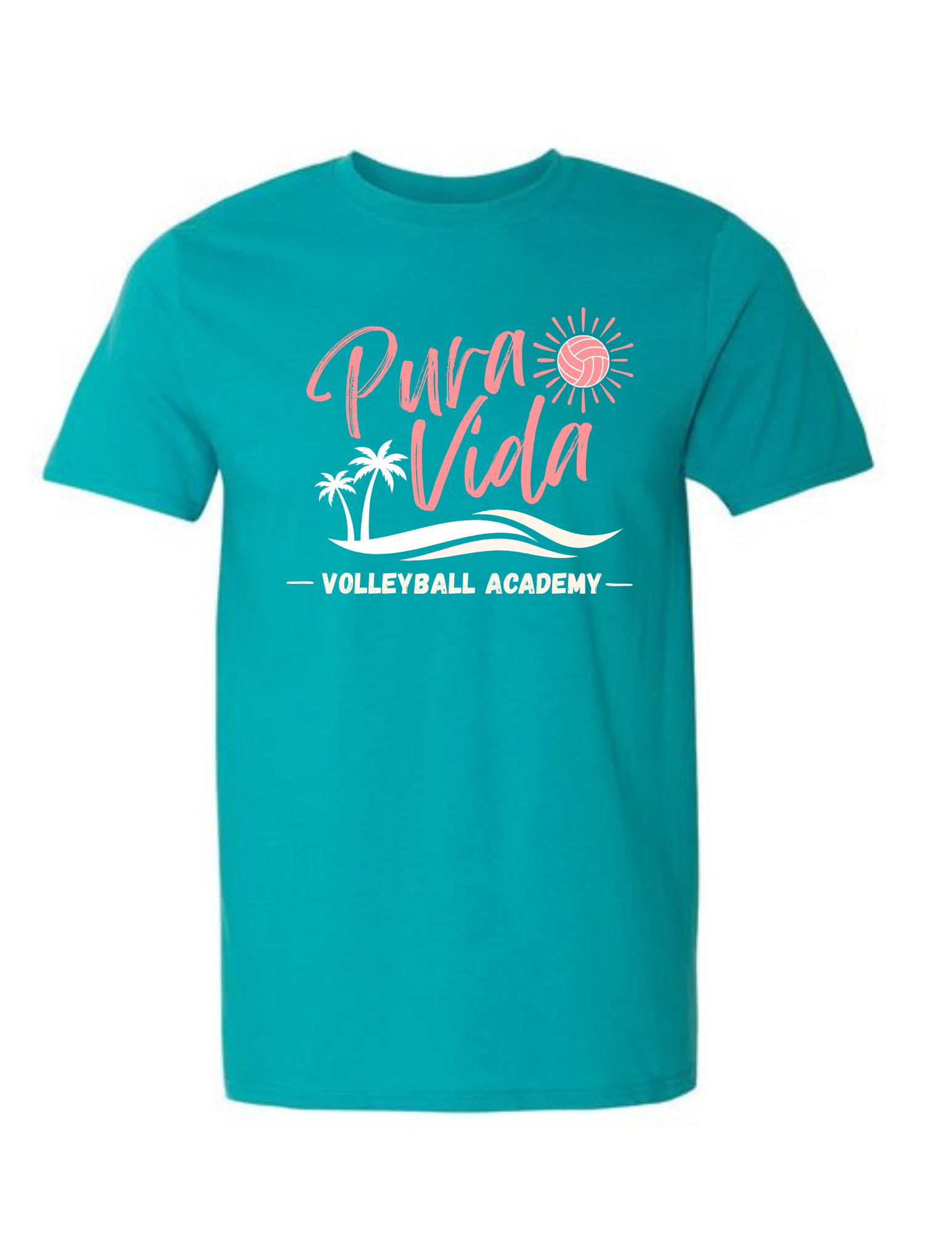 Simplistic Waves and Sun T-Shirt