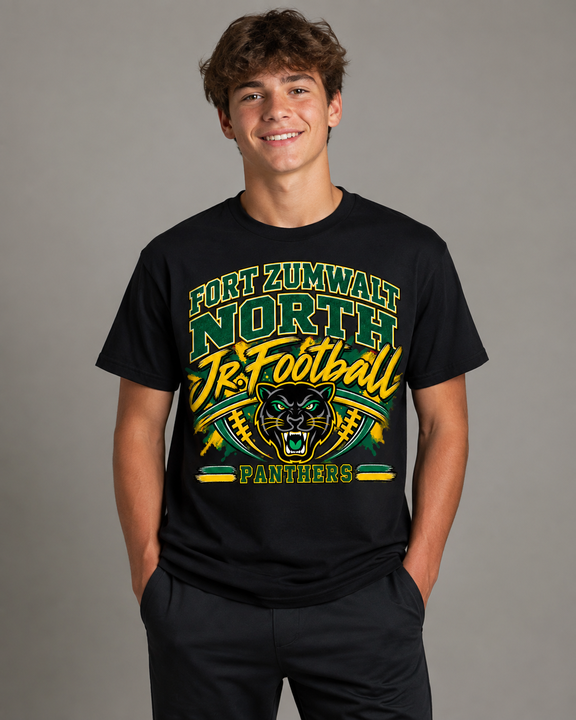 Jr. Panther Football Pride T-Shirt