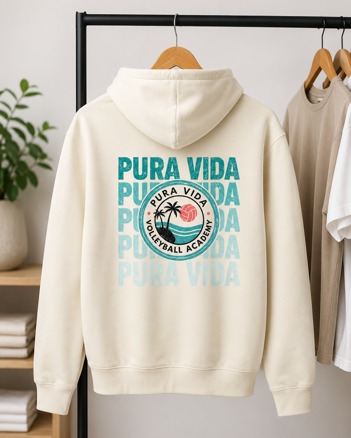 Pura Vida Faded Hoodie