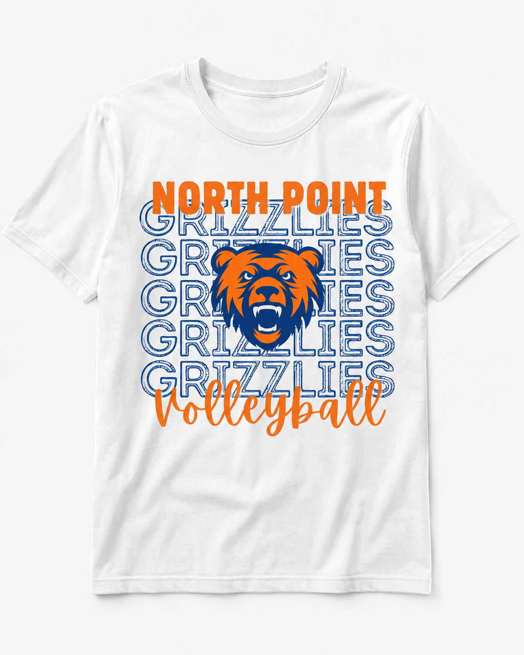 Grizzlies Repeat Volleyball T-shirt