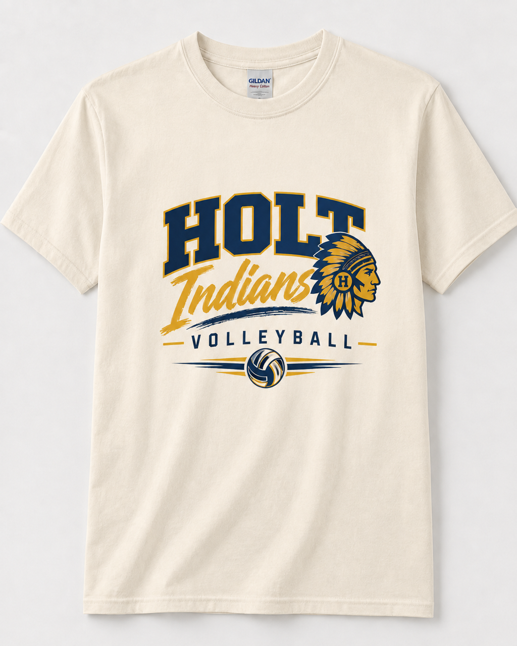 Holt Indians Volleyball T-shirt