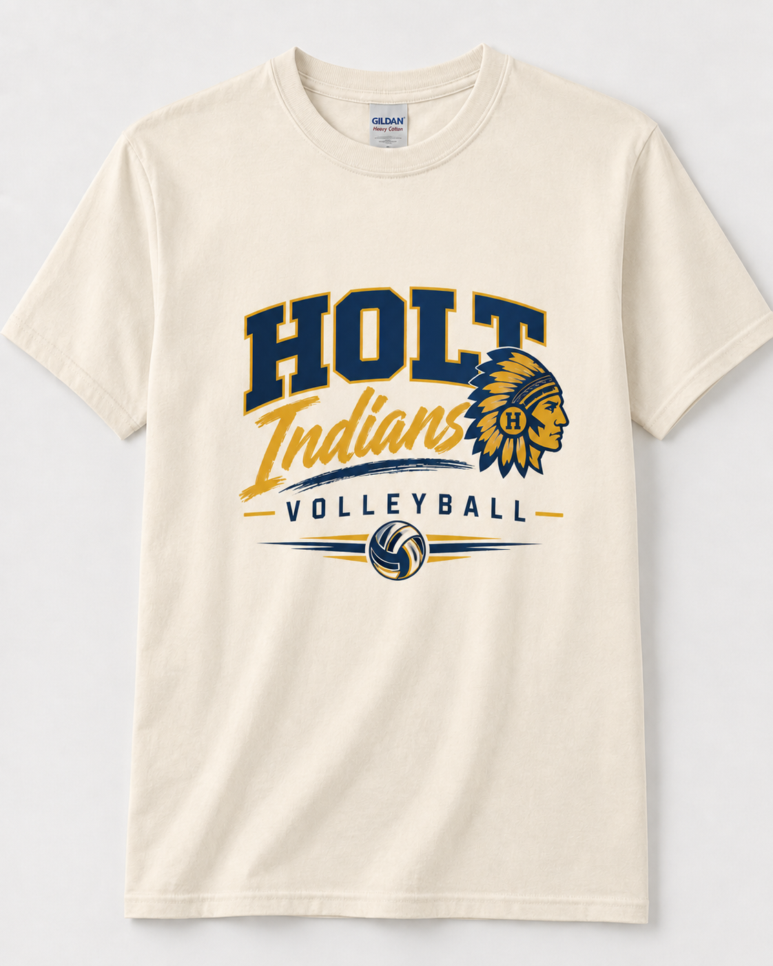 Holt Indians Volleyball T-shirt