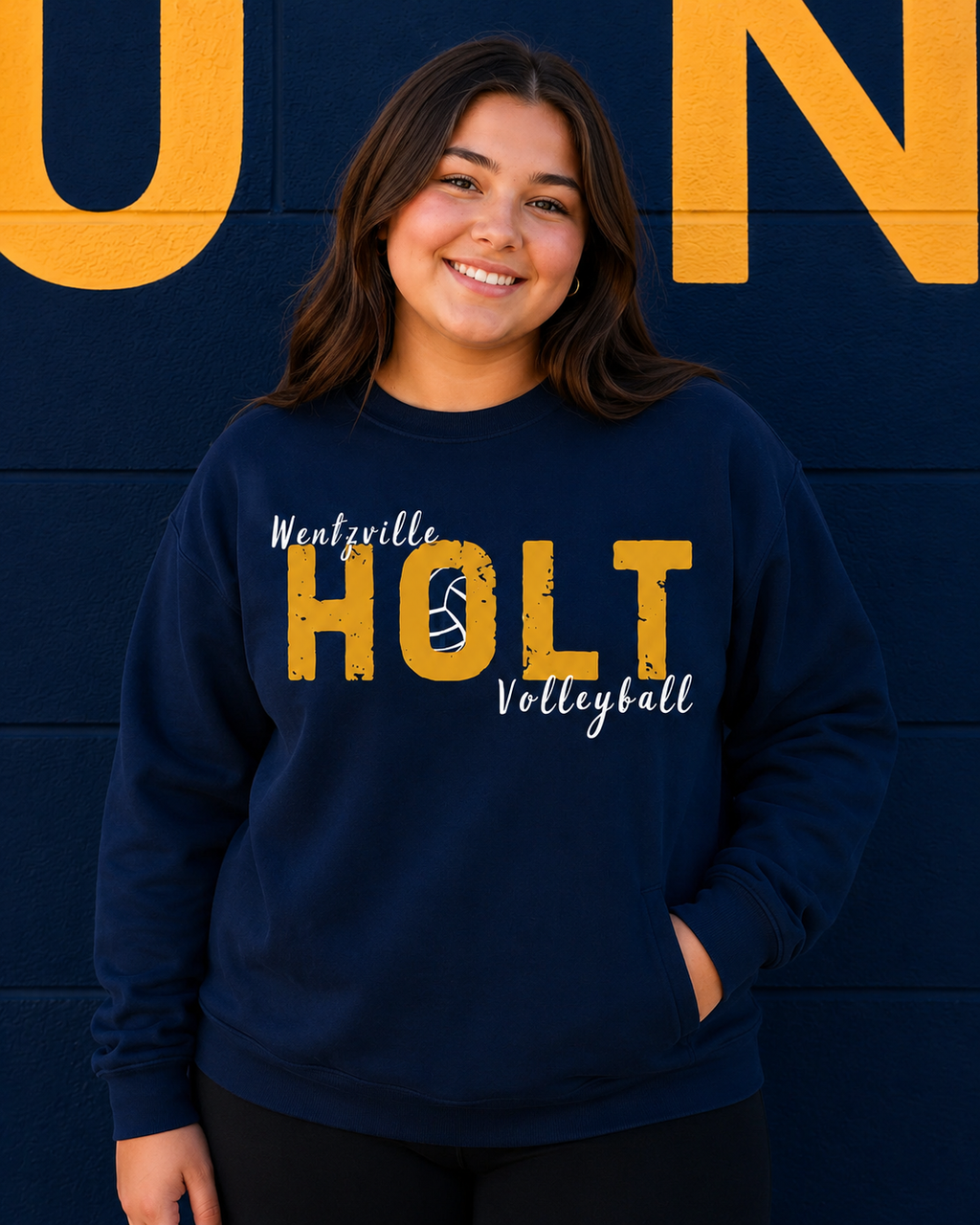 Holt Volleyball Vintage Crewneck
