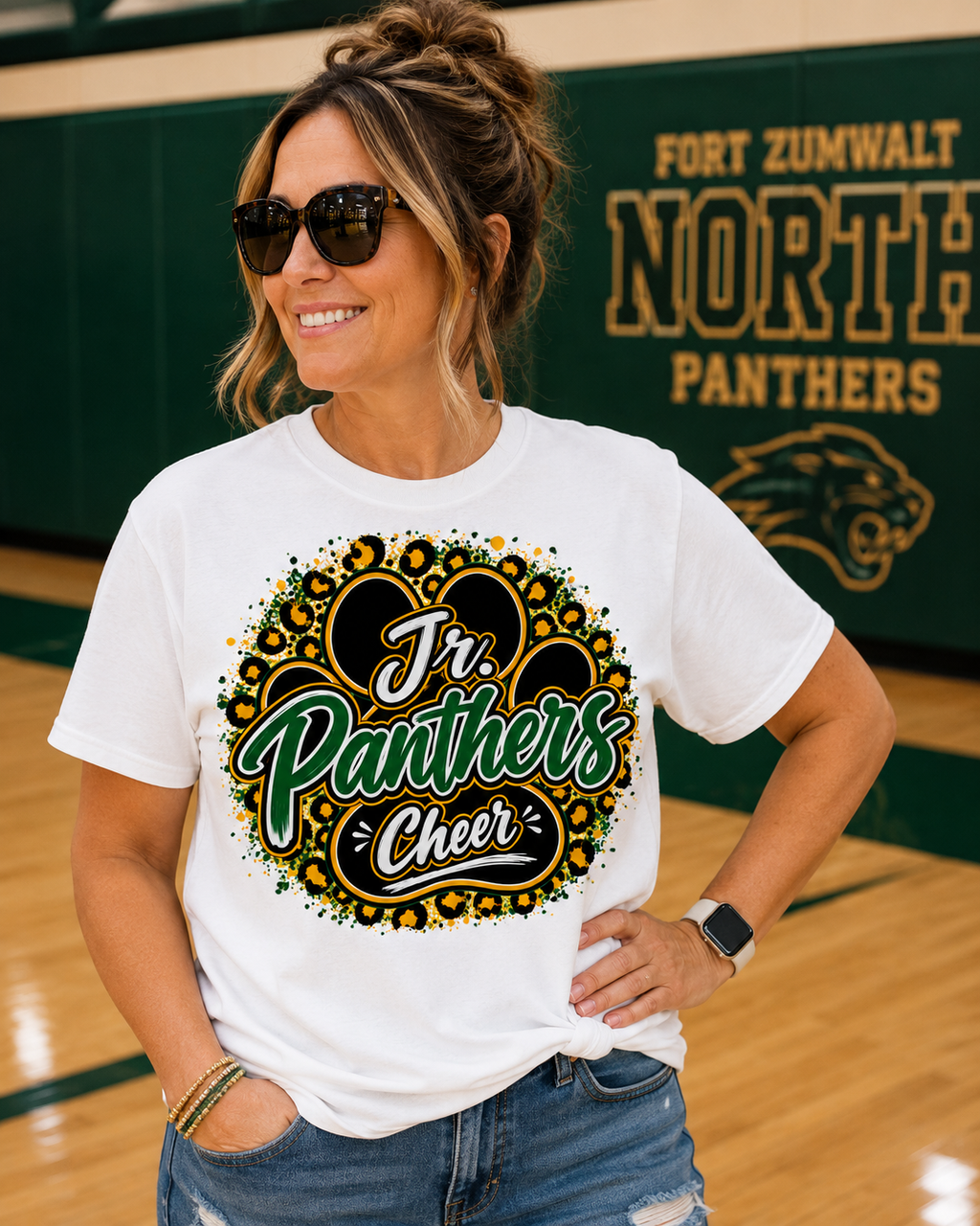 Jr. Panthers Cheer Pride T-Shirt