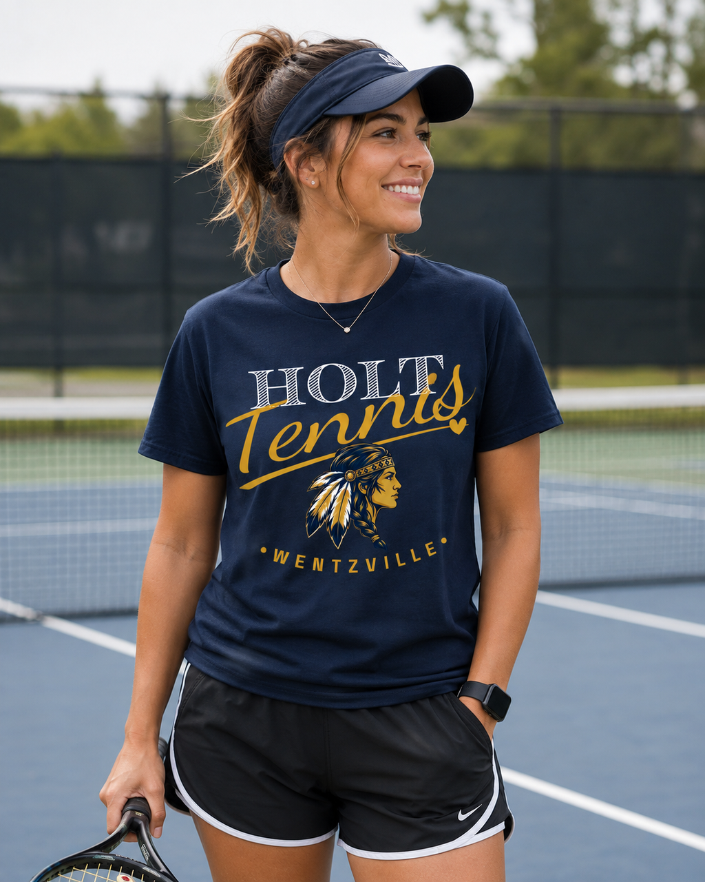 Holt Lady Indian Tennis T-shirt
