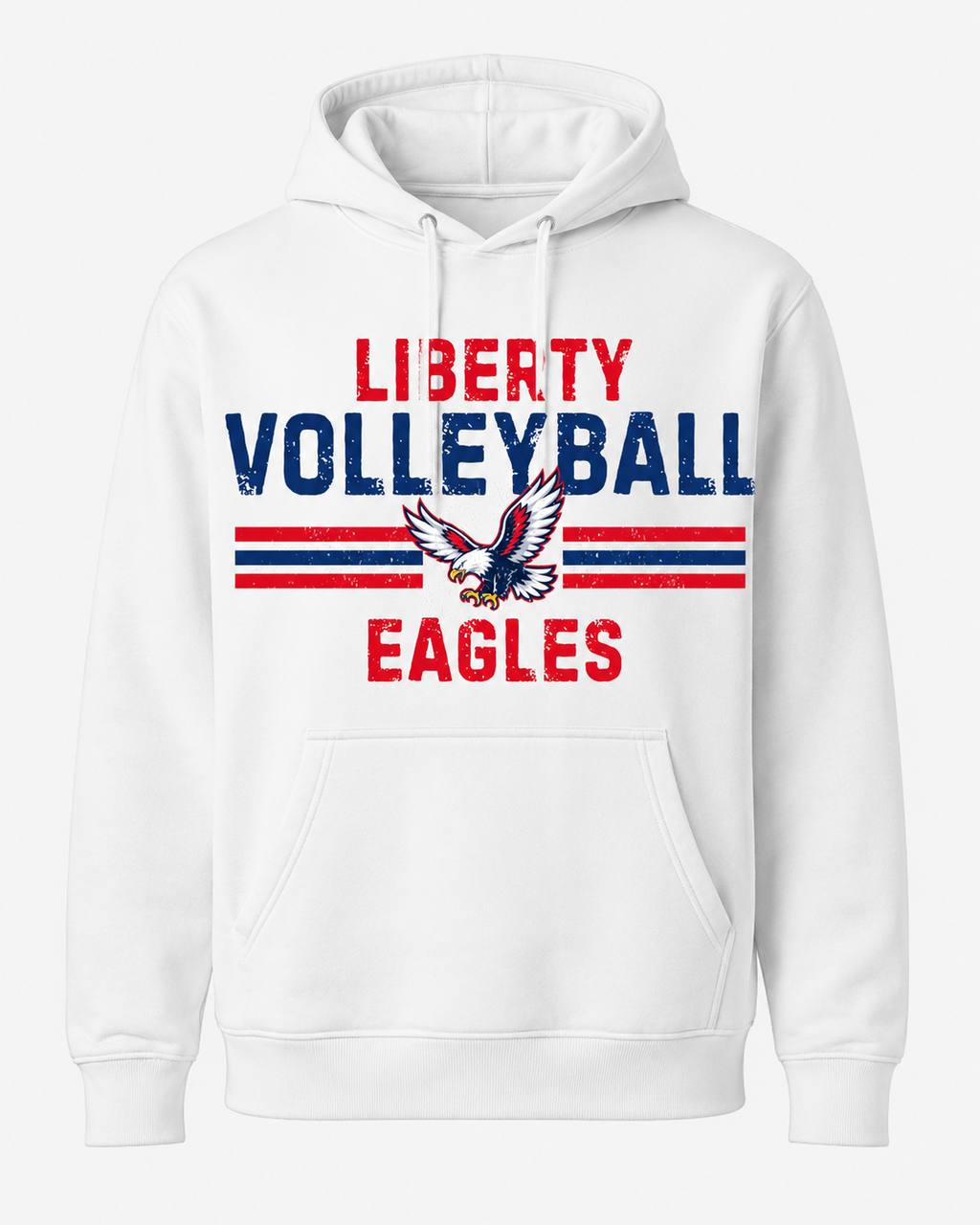 Liberty Vintage Volleyball Hoodie
