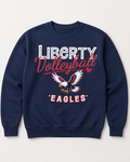 Liberty Love Volleyball Crewneck