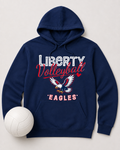 Liberty Love Volleyball Hoodie