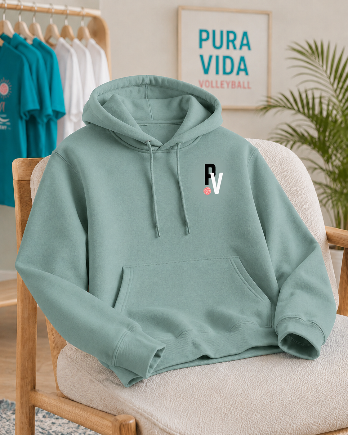 Pura Vida Faded Hoodie