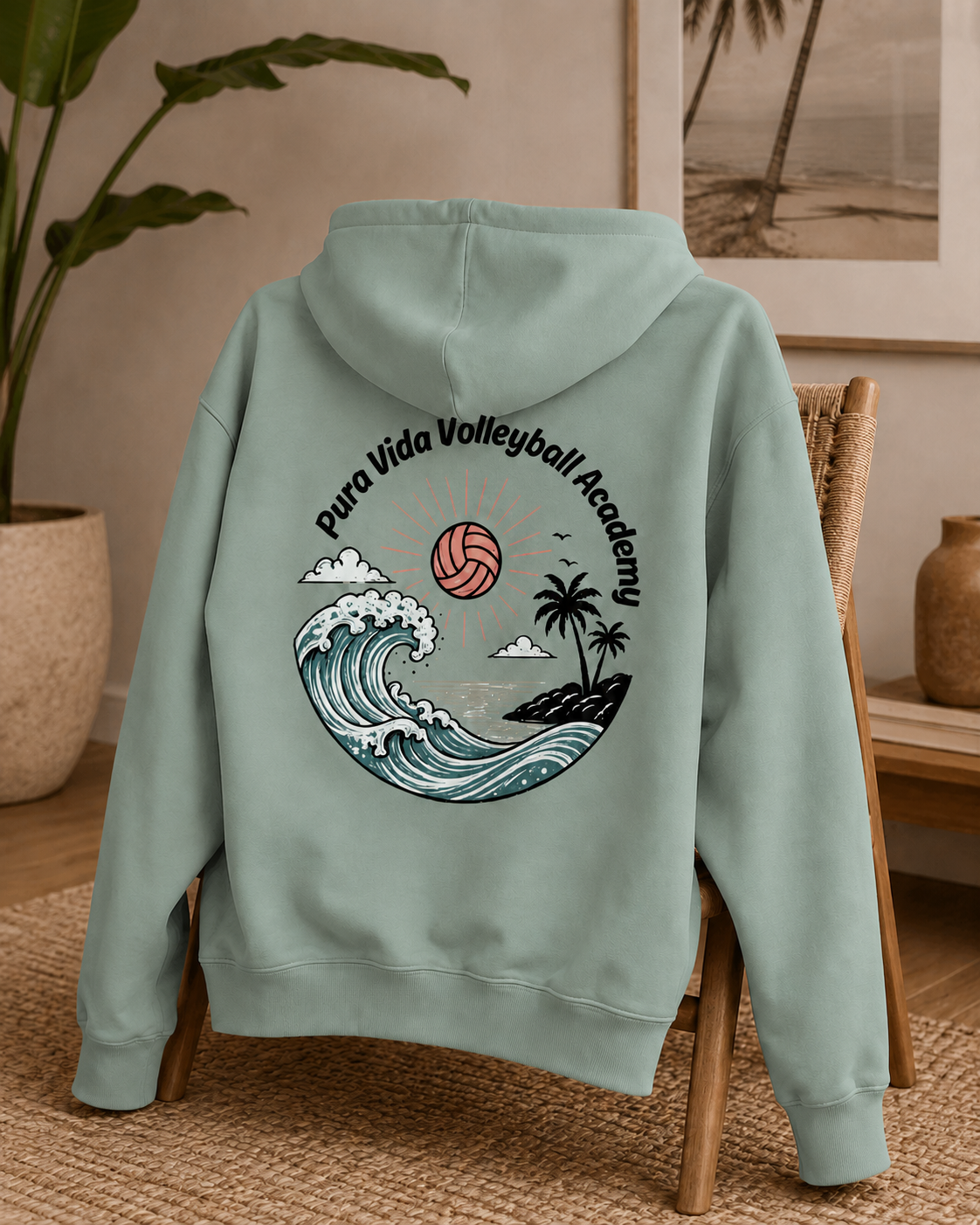 Pura Vida Wave Hoodie