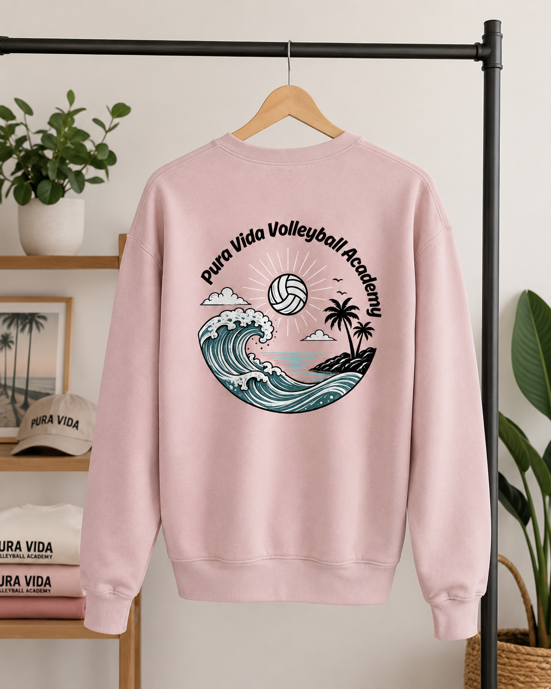Pura Vida Wave Crewneck