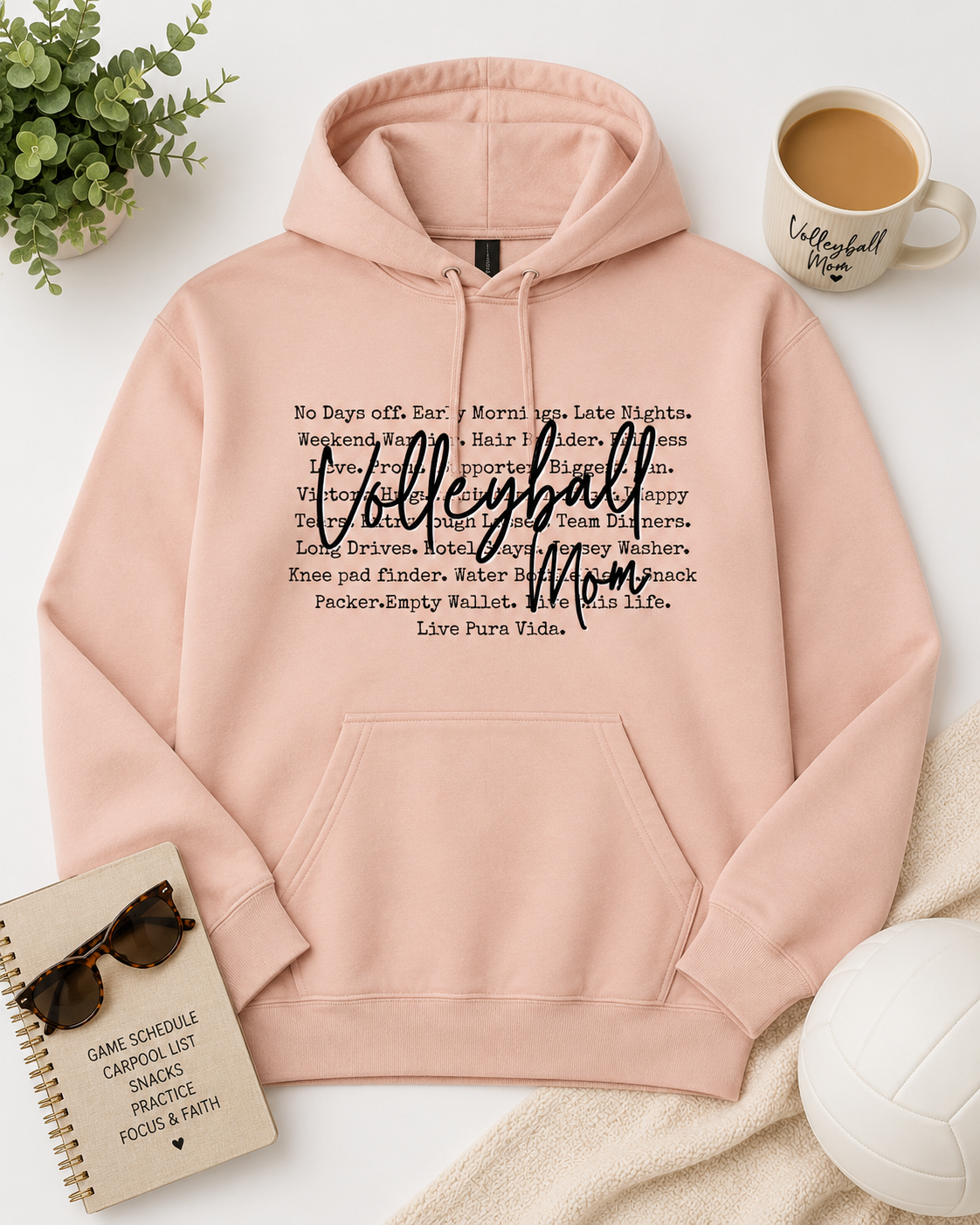 Volleyball Mom Hoodie