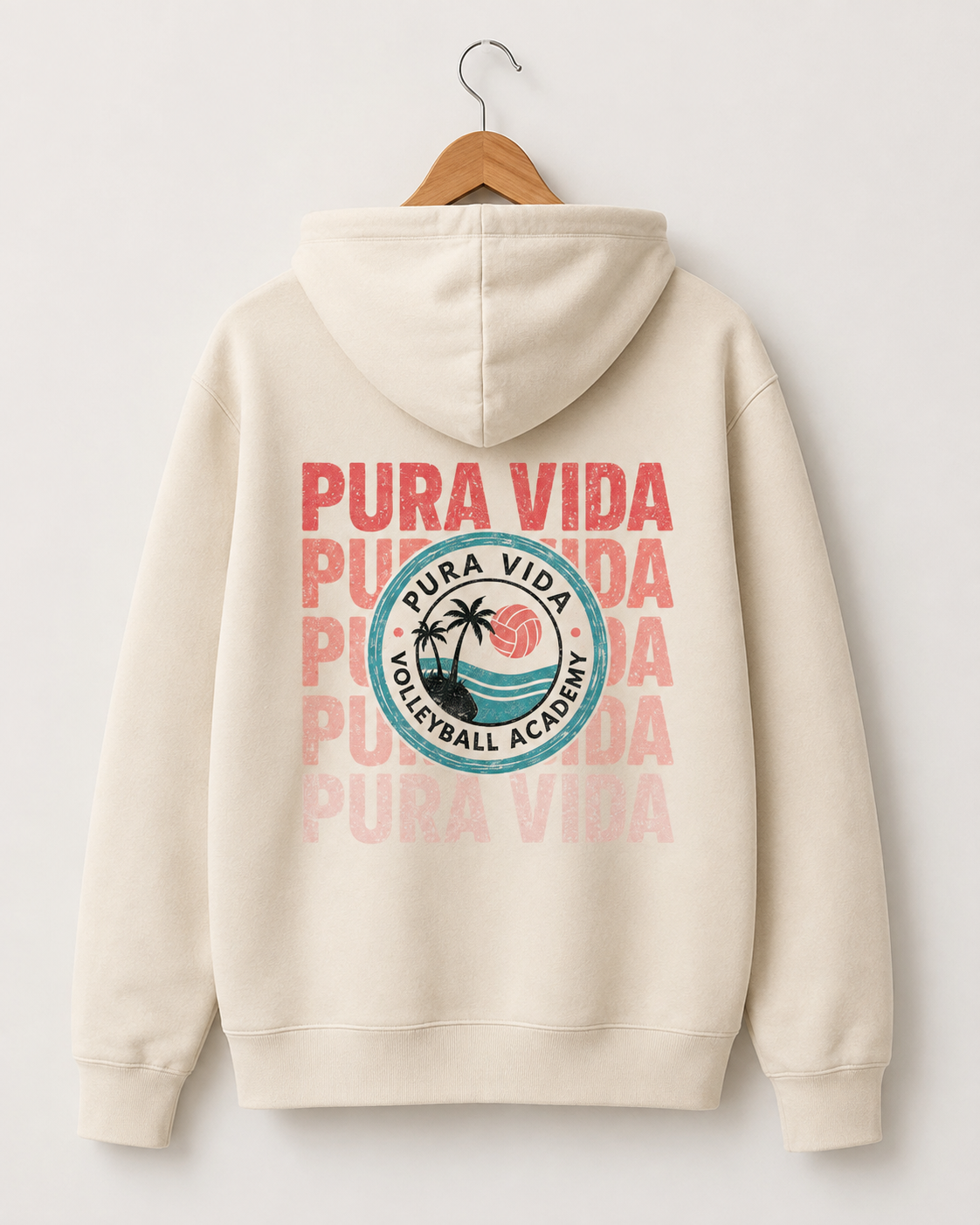 Pura Vida Faded Hoodie