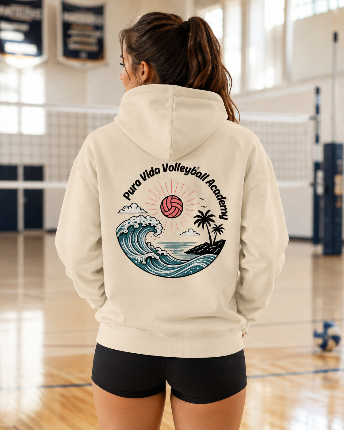 Pura Vida Wave Hoodie