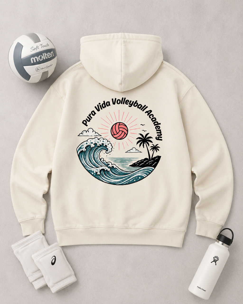 Pura Vida Wave Hoodie