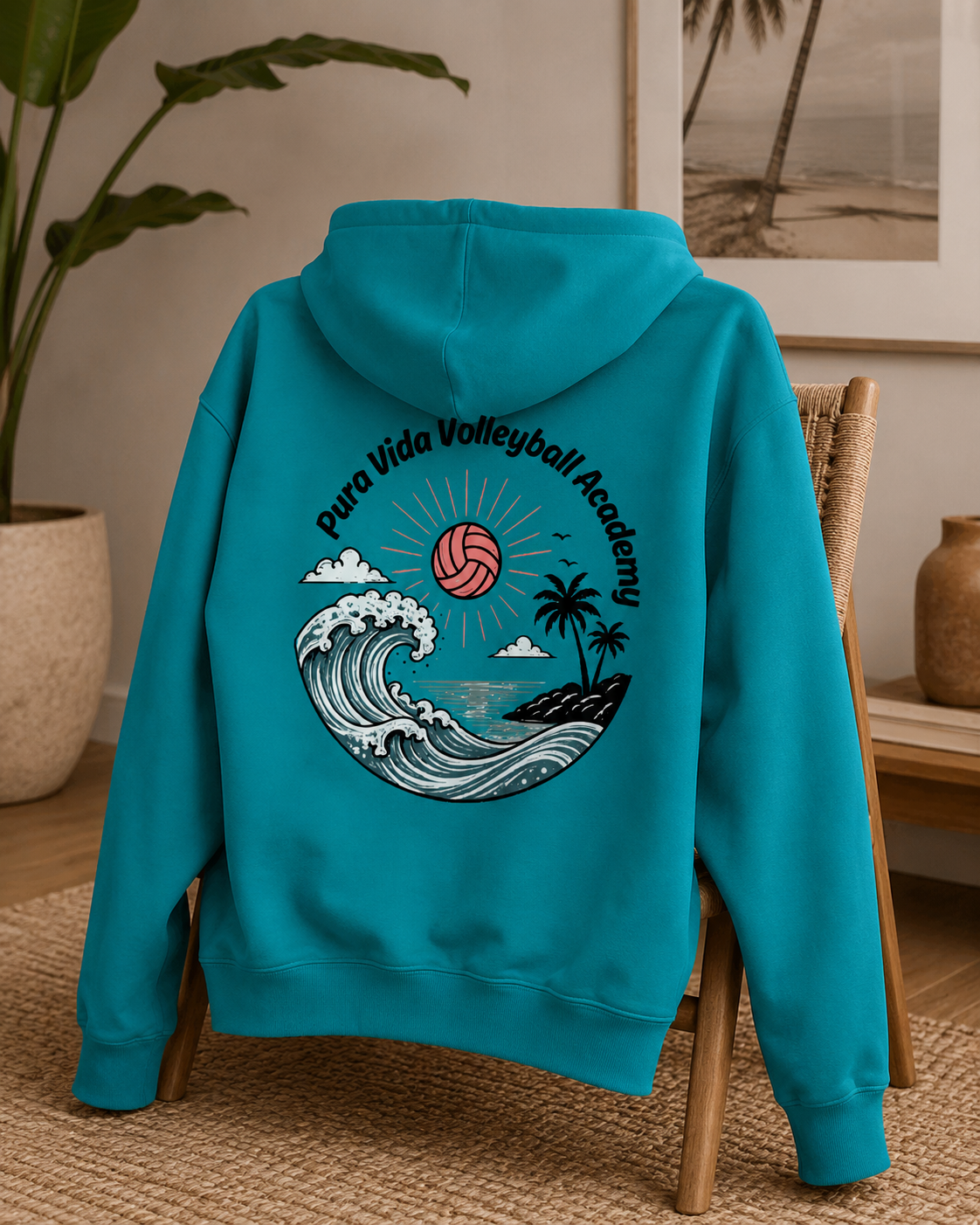 Pura Vida Wave Hoodie