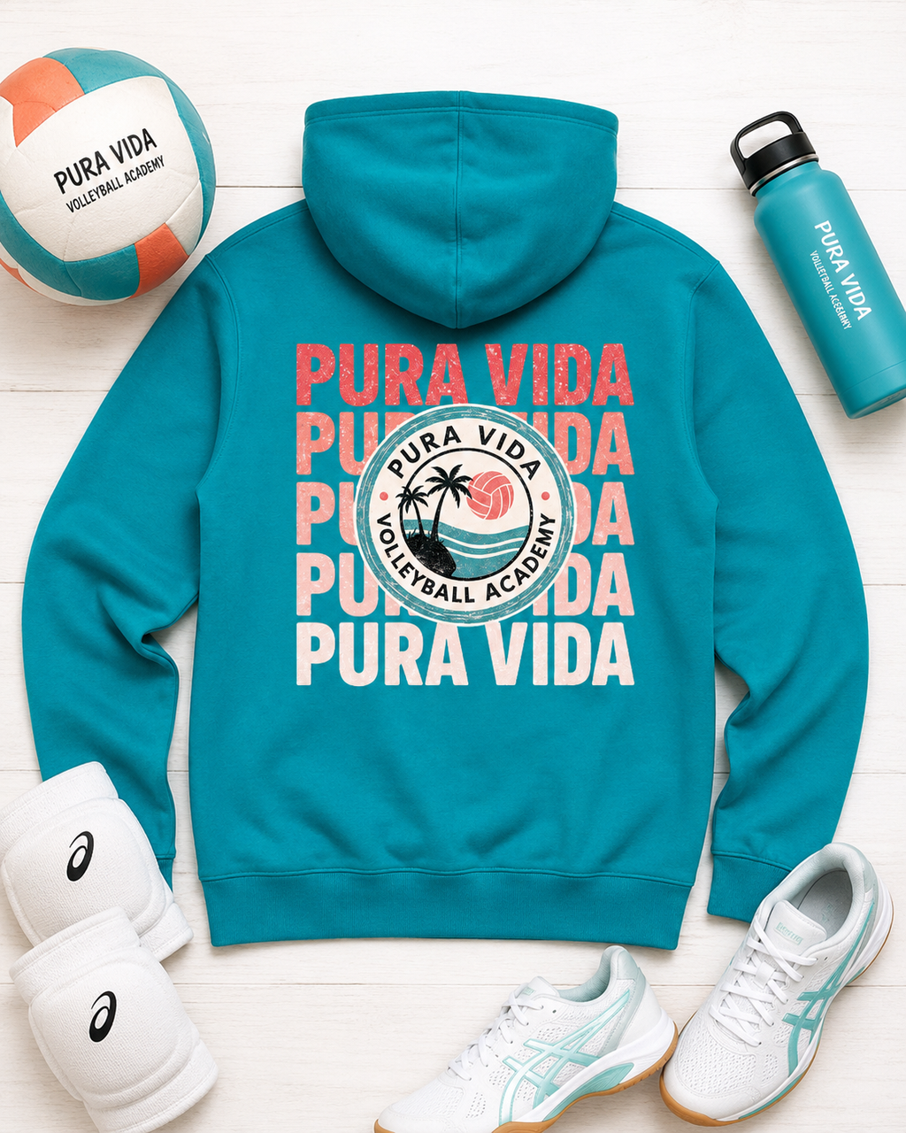Pura Vida Faded Hoodie